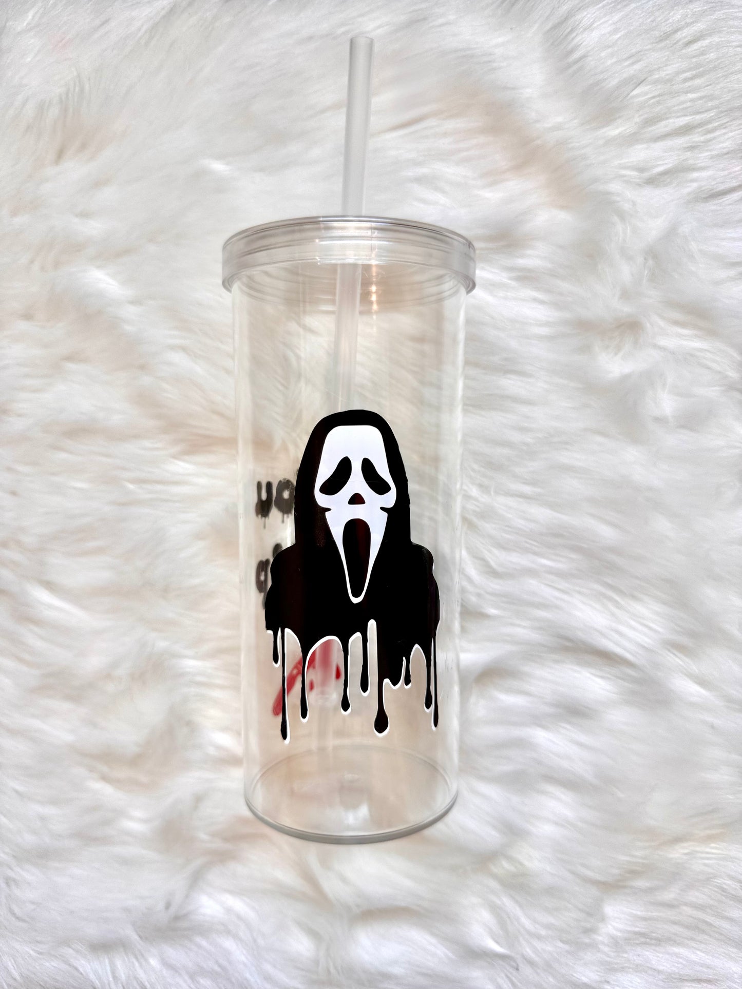 Scream Tumbler – “No, You Hang Up” 20oz Cup