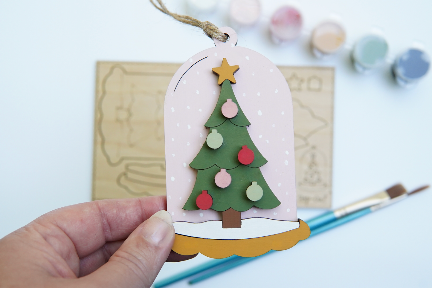 Kids Christmas Paint & Pop Ornament Kit 🎨🎄