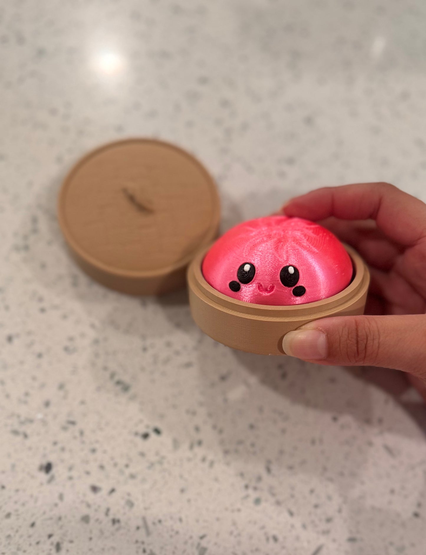 Viral Squishy Dumpling Fidget Toy Replica – The Most Popular Dumpling Pop It!