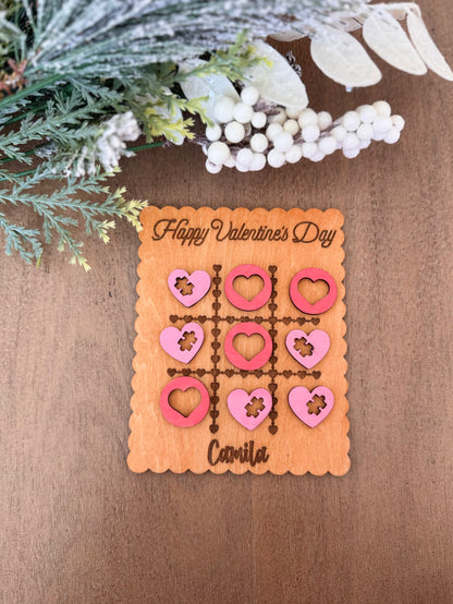 Kids Valentine Tic Tac Toe Gift