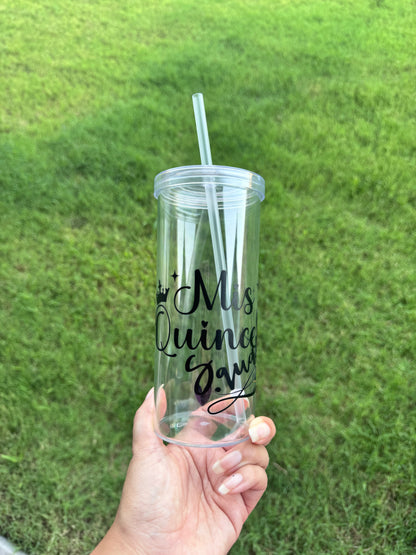 Celebrate in Style with Our 20oz Mis Quince & Mis Quince Squad Tumblers!