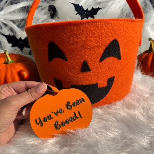 🎃 You've Been Booed! Pumpkin Tags 🎃