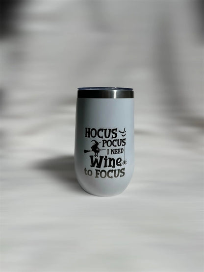 🍂 Custom Fall Wine Tumbler – Personalized Autumn Vibes in Every Sip! 🍷